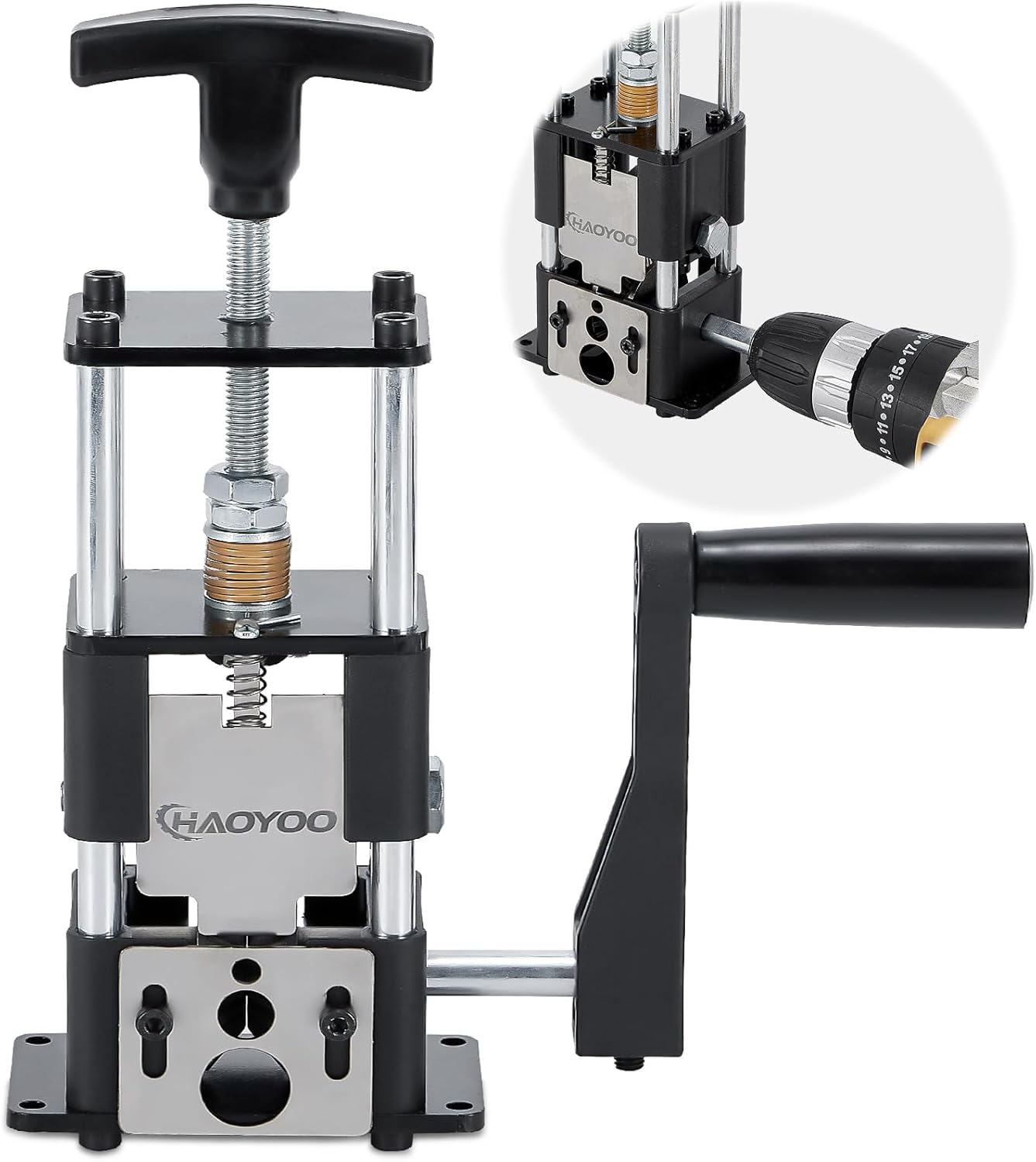 Wire Stripper Machine. Drill-Powered/Manual Two-In-One Wire Stripper Tool. Wire Stripping for 0.06-1(1.5~25 mm) Scrap Wire. Wire Stripping Tool for DIY Cable Copper (Black)