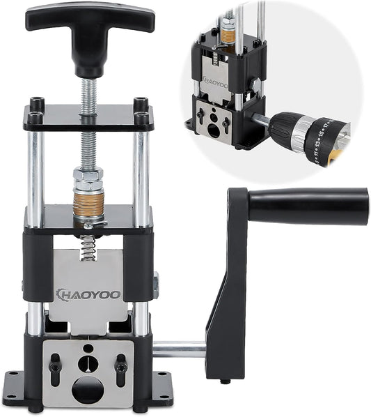 Wire Stripper Machine. Drill-Powered/Manual Two-In-One Wire Stripper Tool. Wire Stripping for 0.06-1(1.5~25 mm) Scrap Wire. Wire Stripping Tool for DIY Cable Copper (Black)